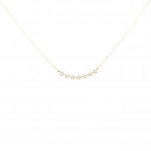 【新品】K18YG ダイヤモンド ネックレス 0.08CT
