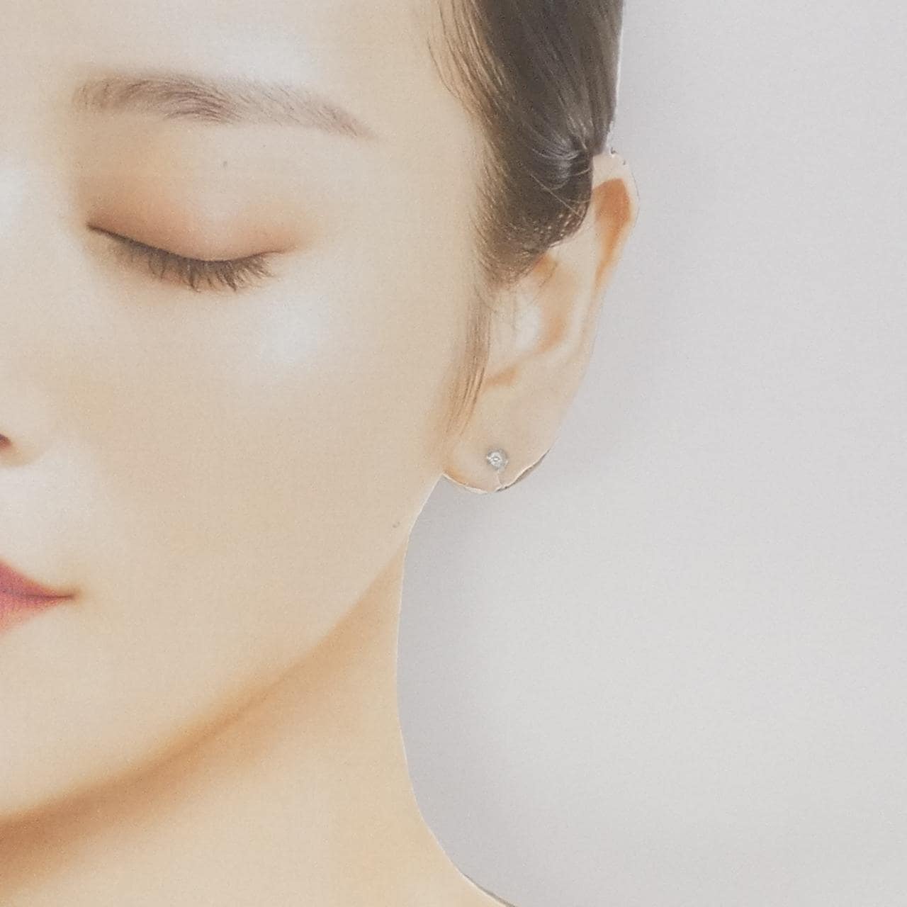 カルティエ ダムール エクストラスモール ピアス