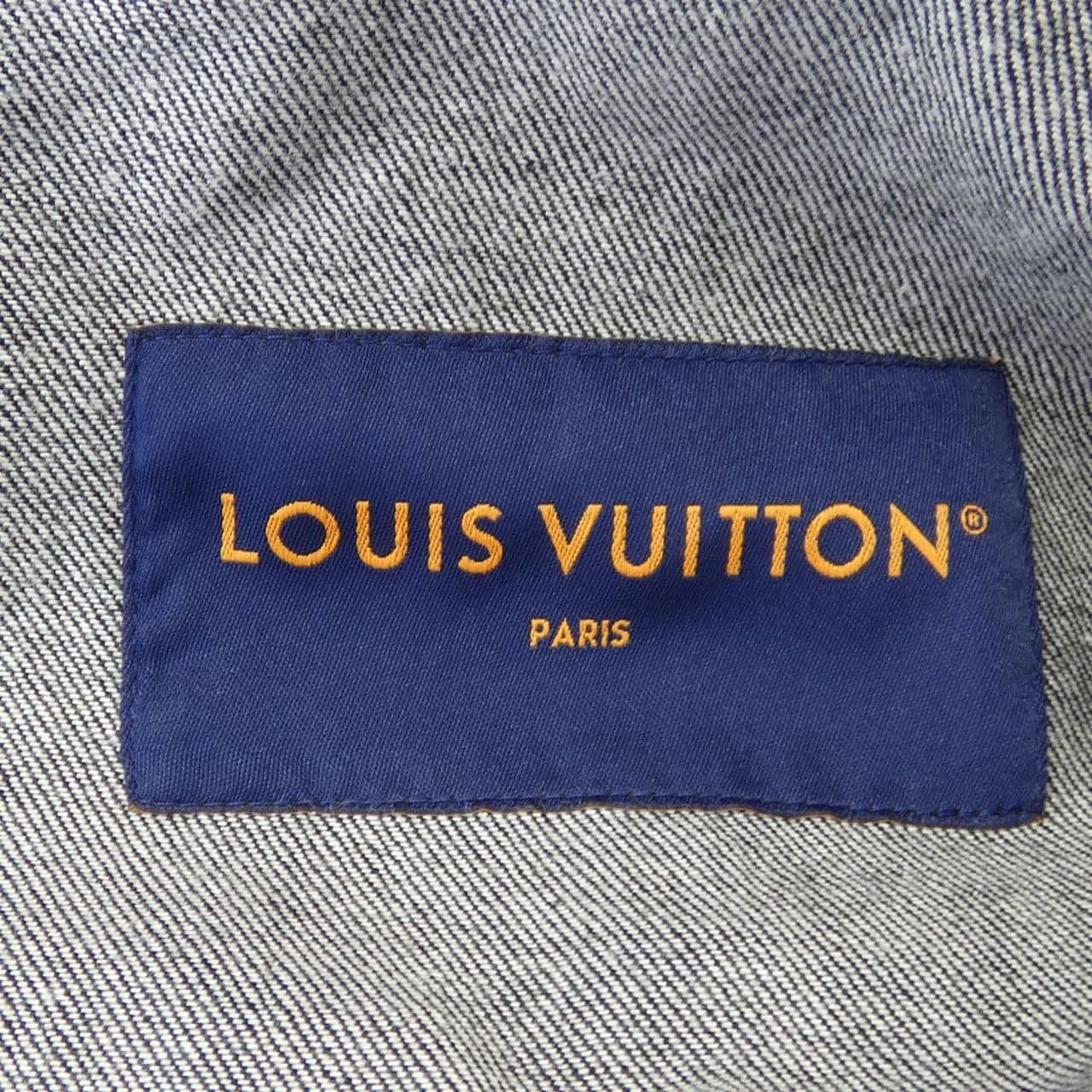 ルイヴィトン LOUIS VUITTON チェックデニムオーバーシャツ HPA90WARA シャツ