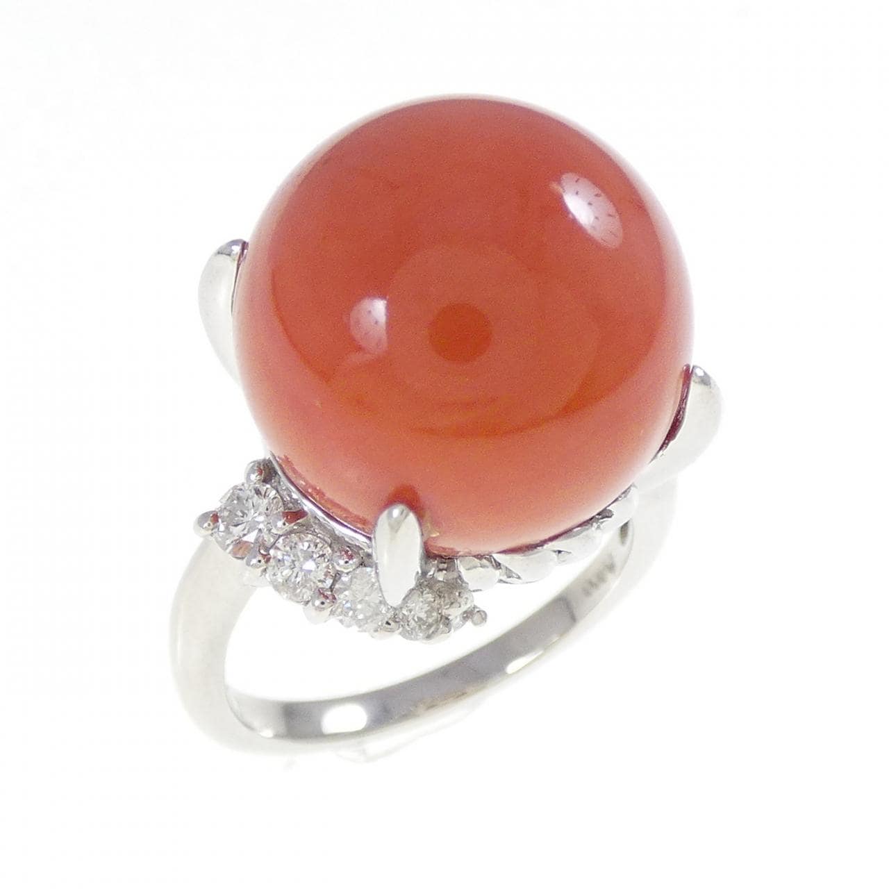 PT900 サンゴ リング 14.8mm