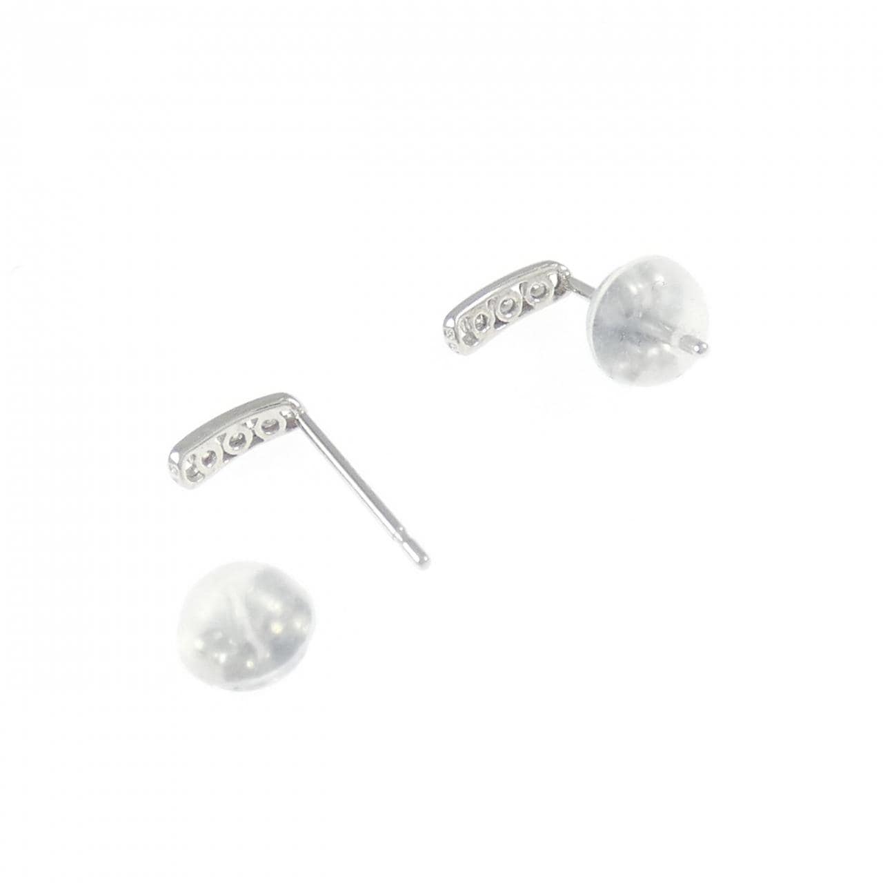 PT900鑽石耳環0.06克拉