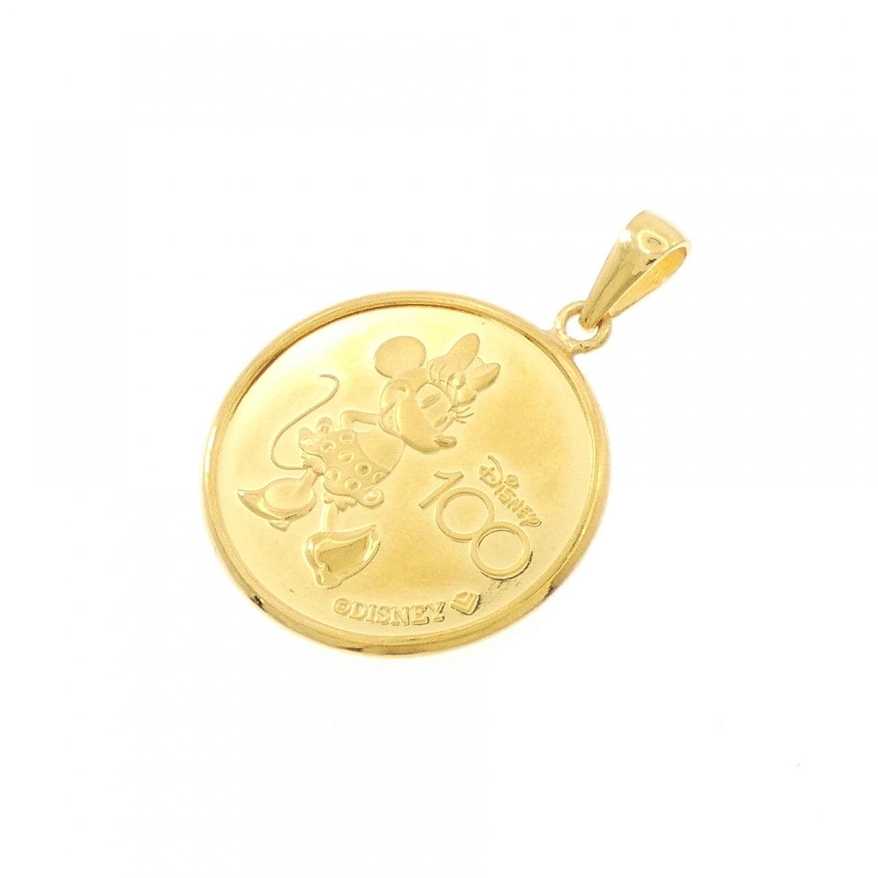 K24YG(枠) コイン ペンダント