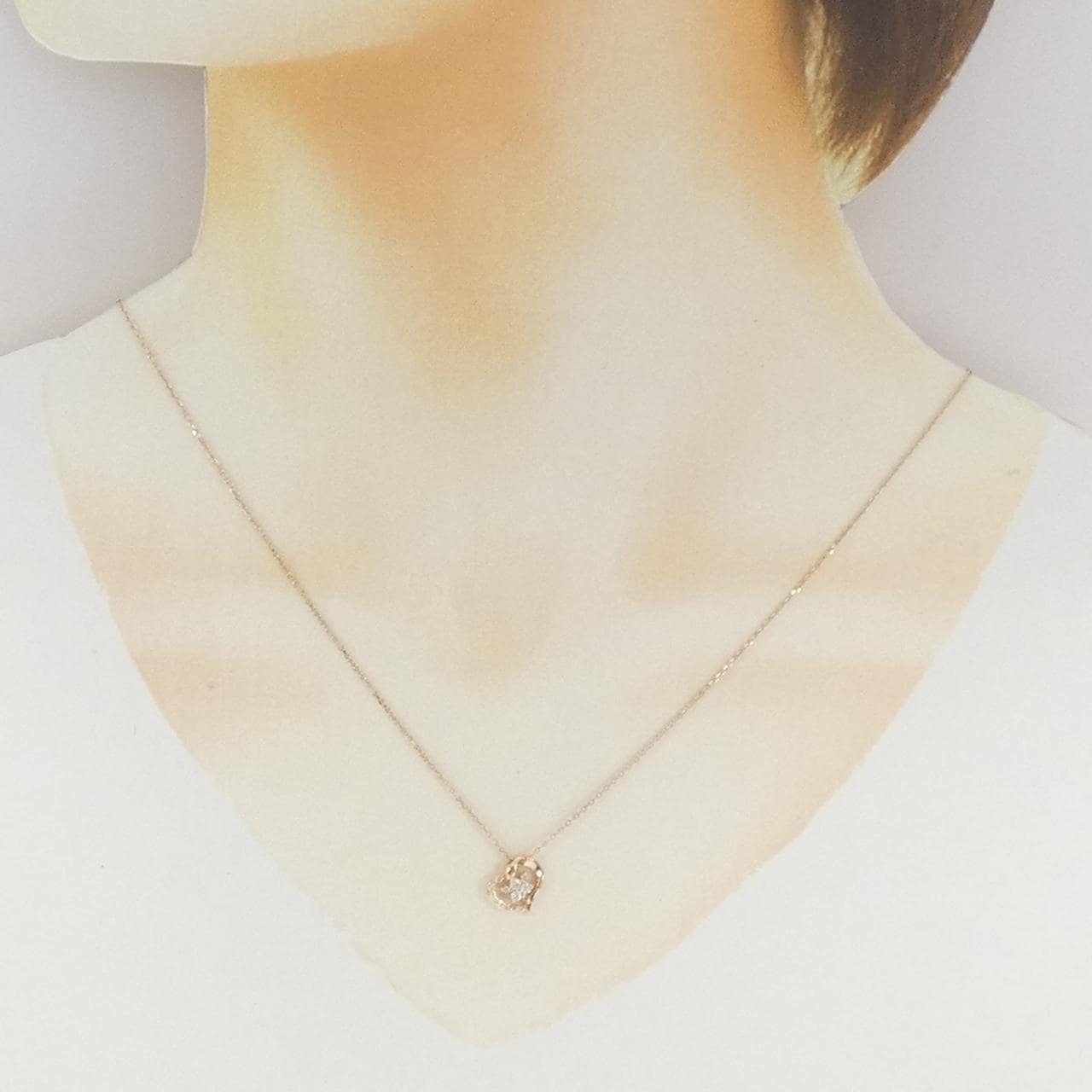 4゜C ダイヤモンド ネックレス