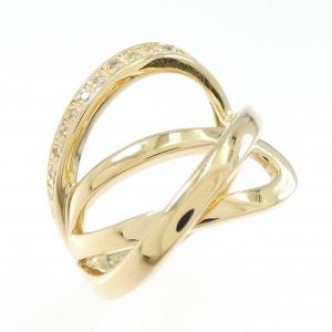 750YG ダイヤモンド リング 0.09CT