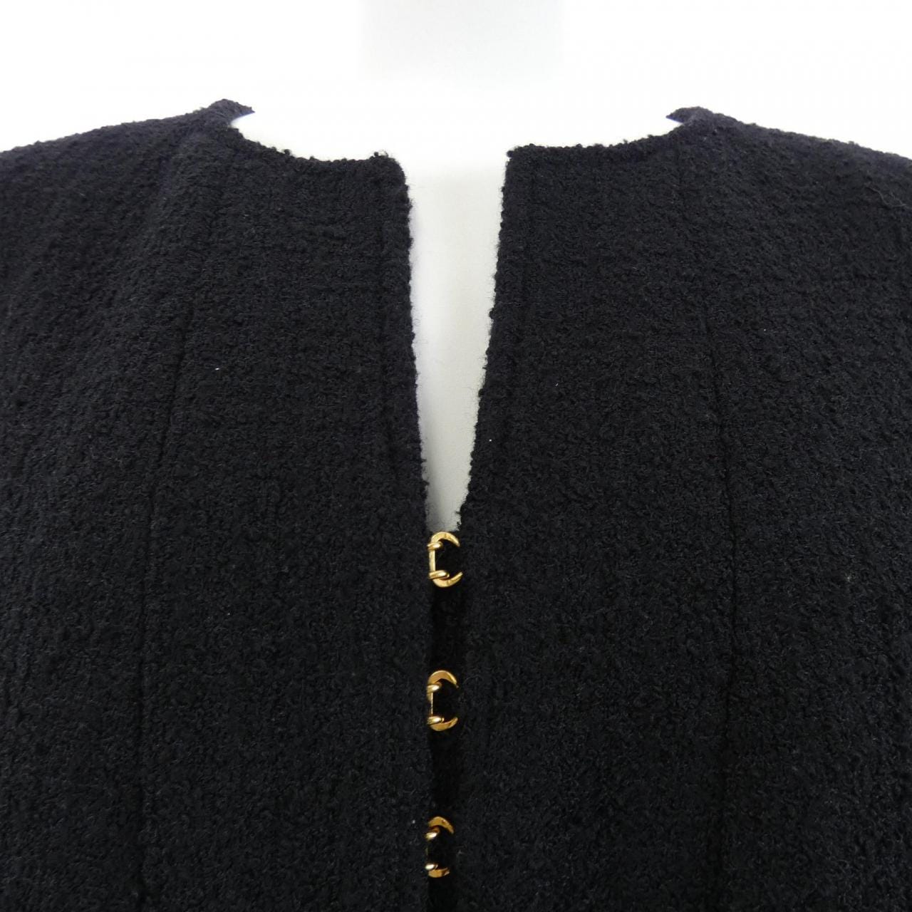 【ヴィンテージ】シャネル CHANEL P08262V04999 96A ノーカラージャケット