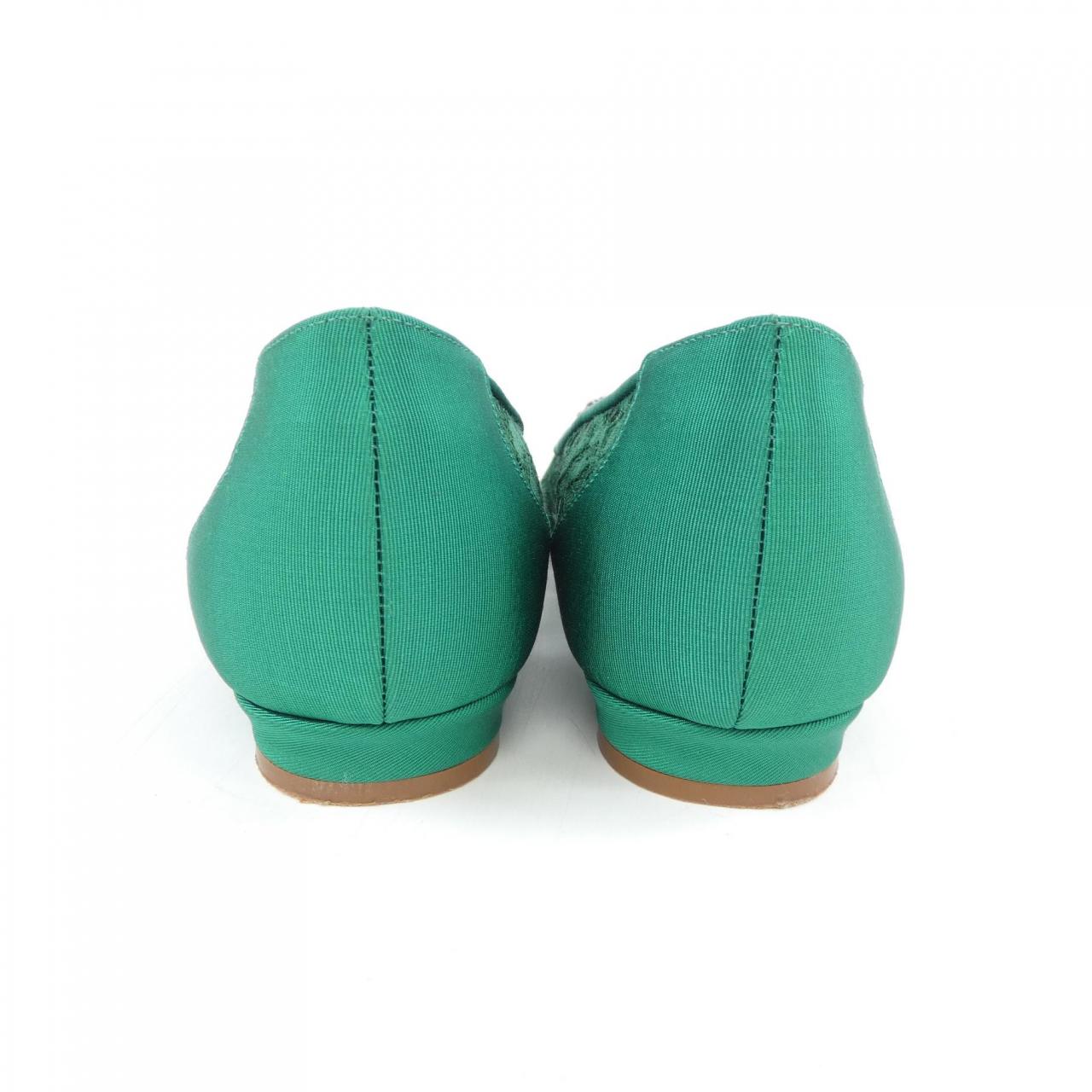 Manolo MANOLO BLAHNIK HANGISIFLAT LACE flat shoes