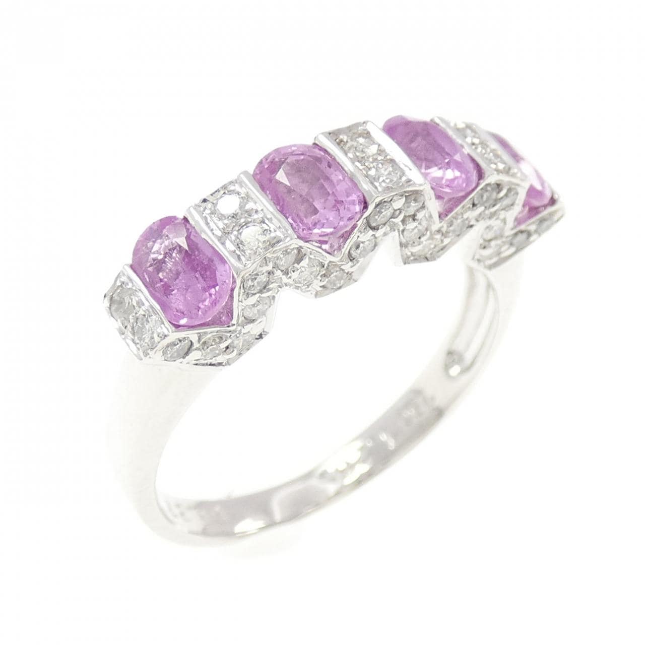 750WG サファイヤ リング 1.25CT