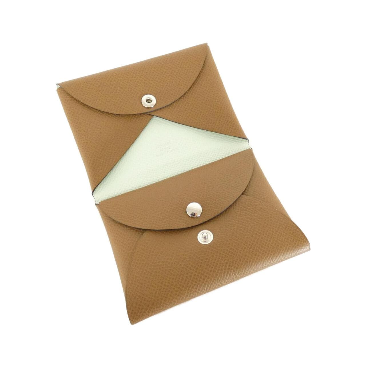 【未使用品】エルメス カルヴィ デュオ ヴェルソ 083036CK コインケース