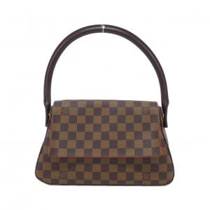 ルイヴィトン ダミエ ミニ ルーピング N51158 ショルダーバッグ