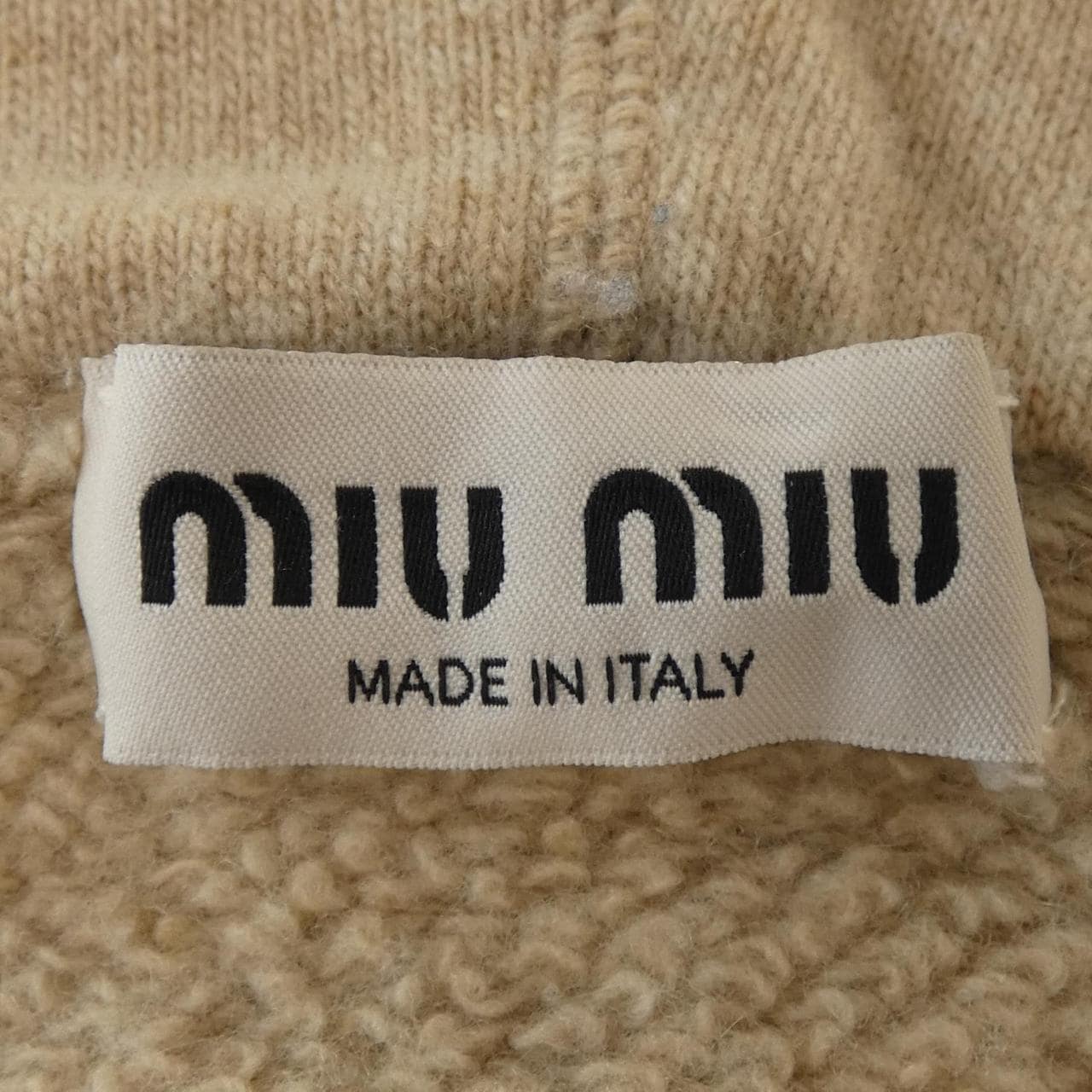 ミュウミュウ MIU MIU フーディージャケット MMF770 S232 1XS9 パーカー