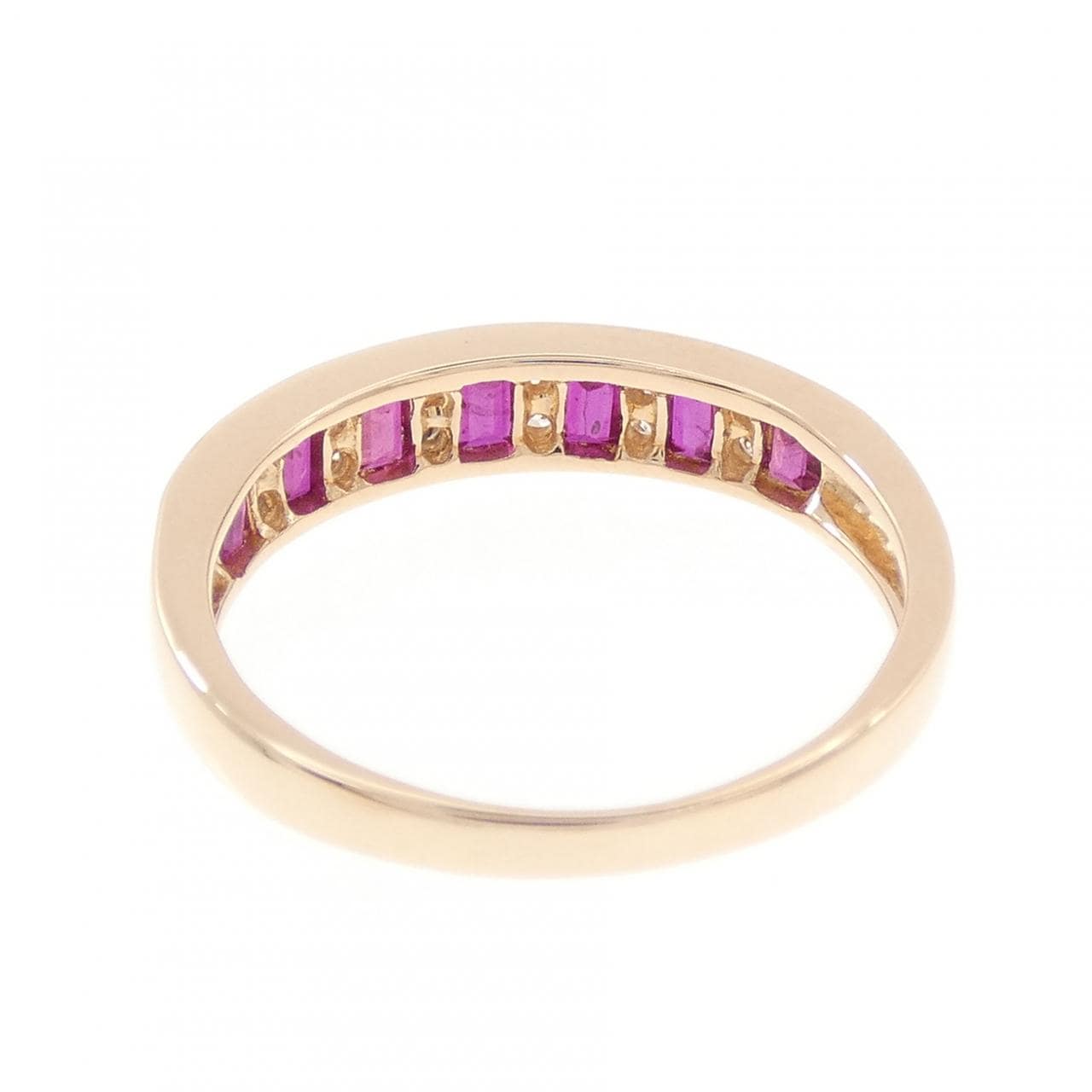 K18PG ルビー リング 0.70CT