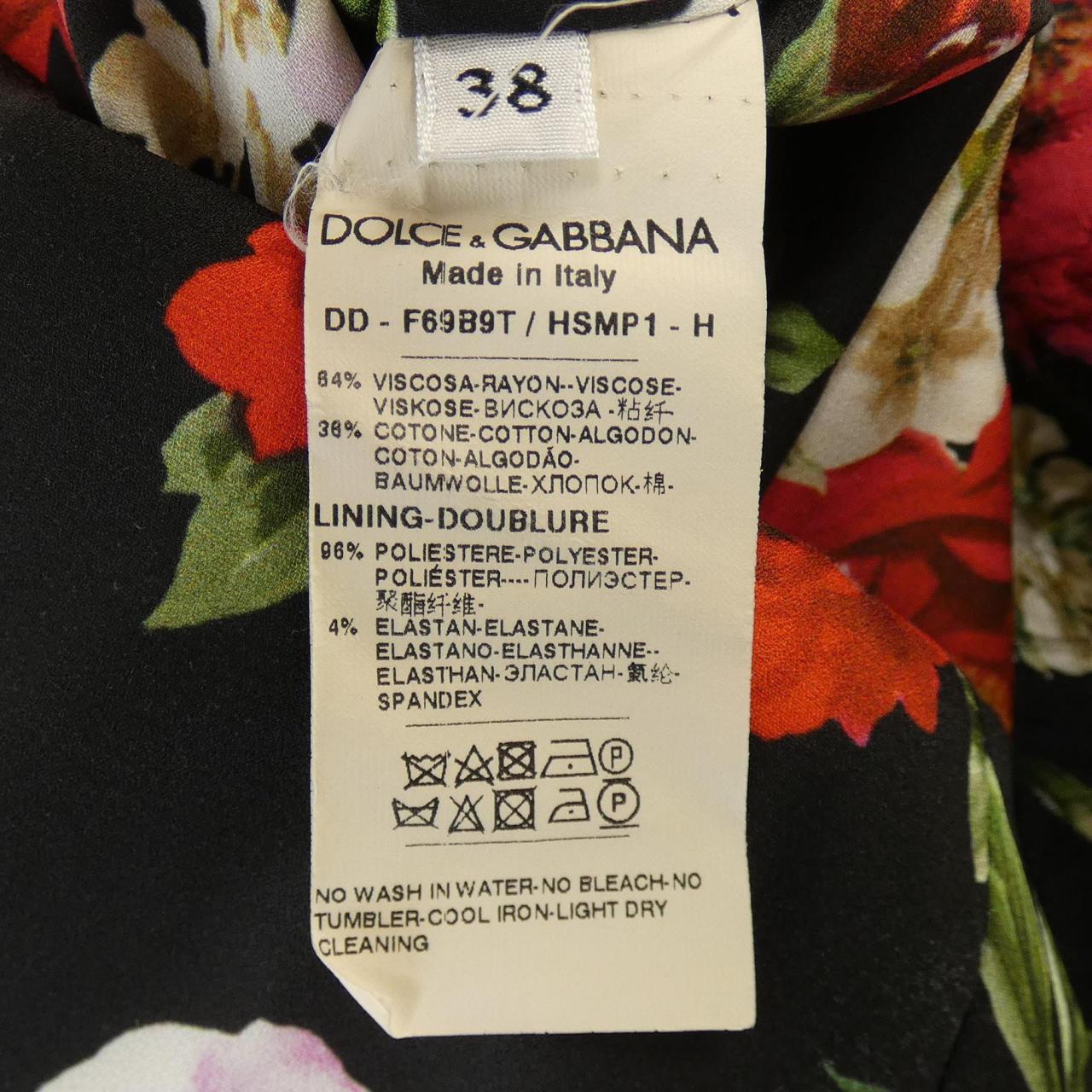 DOLCE＆GABBANA 　ドルチェアンドガッバーナ　ワンピース　38DOLCEGABBANA