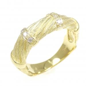 K18YG ダイヤモンド リング 0.06CT