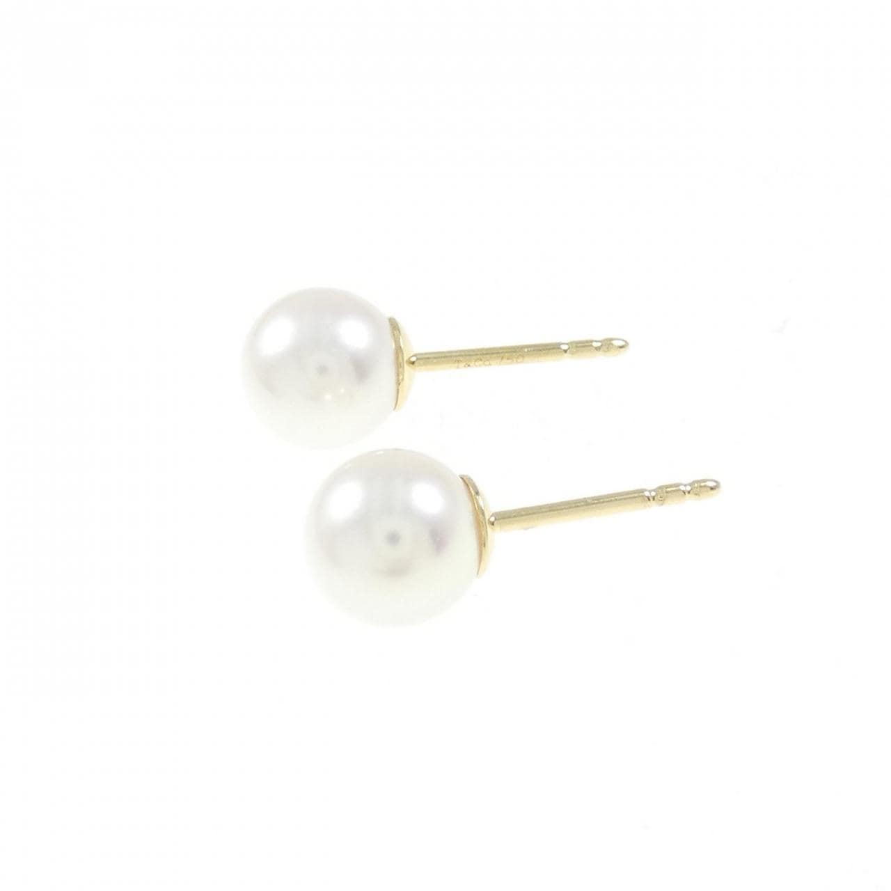 TIFFANY Akoya pearl earrings 6.9mm