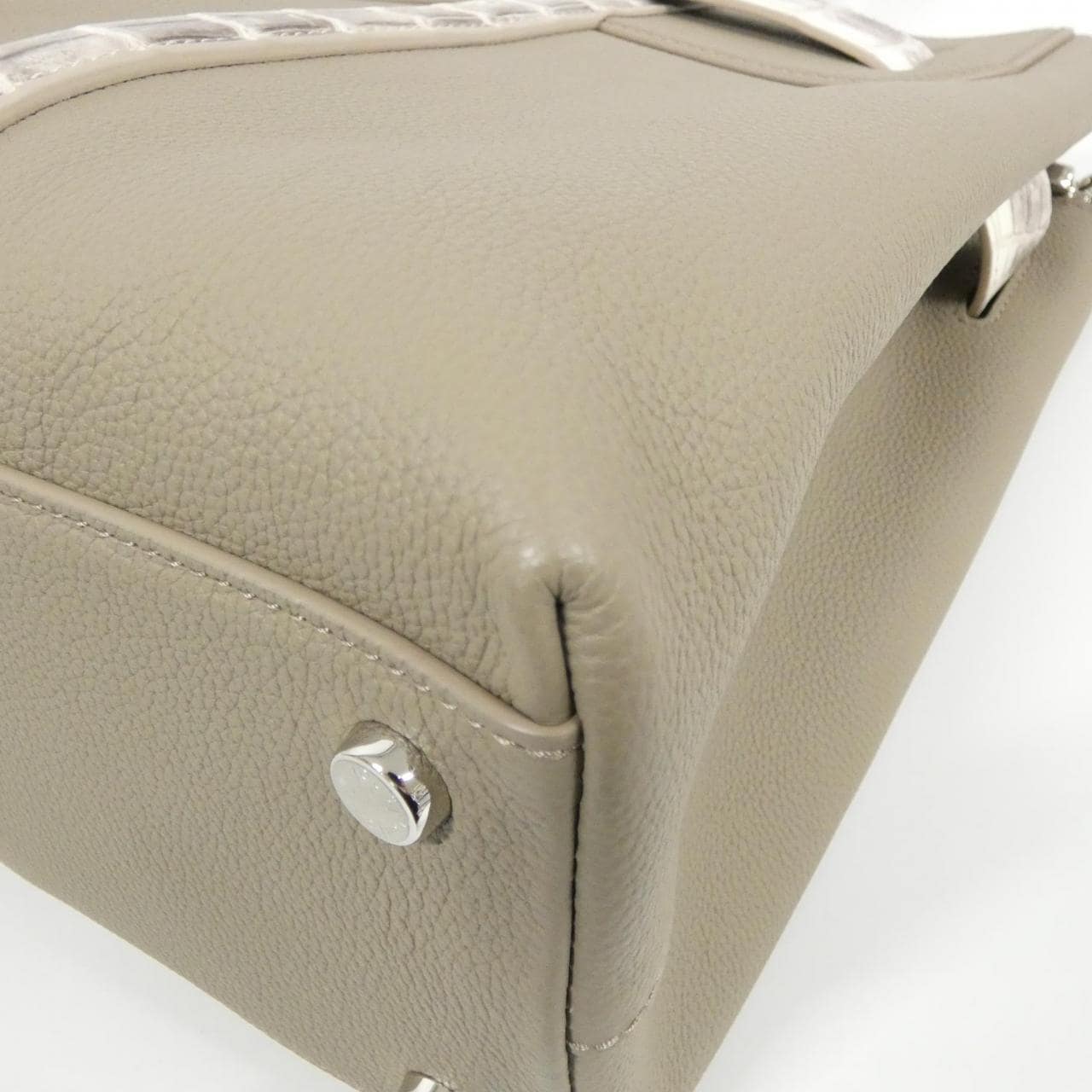 ルイヴィトン エキゾチック レザー ジョルジュ トート MM バッグ