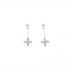 PT900 ダイヤモンド ピアス 0.15CT