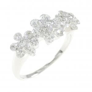 K18WG ダイヤモンド リング 1.00CT