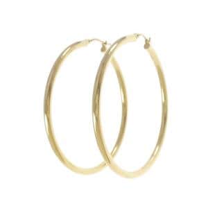 【新品】750YG フープ ピアス