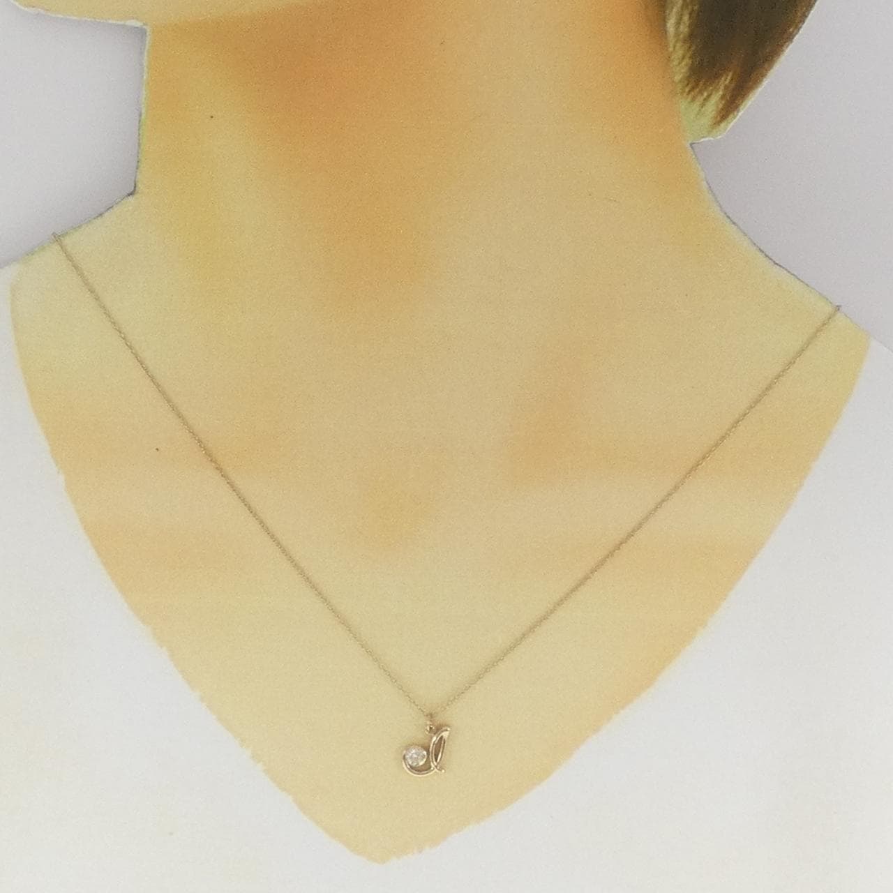 カシケイ ダイヤモンド ネックレス 0.15CT