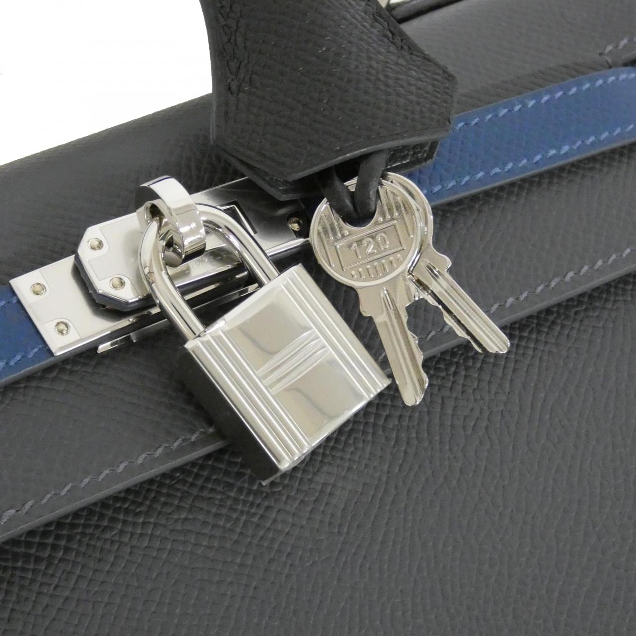【未使用品】エルメス ケリー トリコロール 25cm 082734CK バッグ