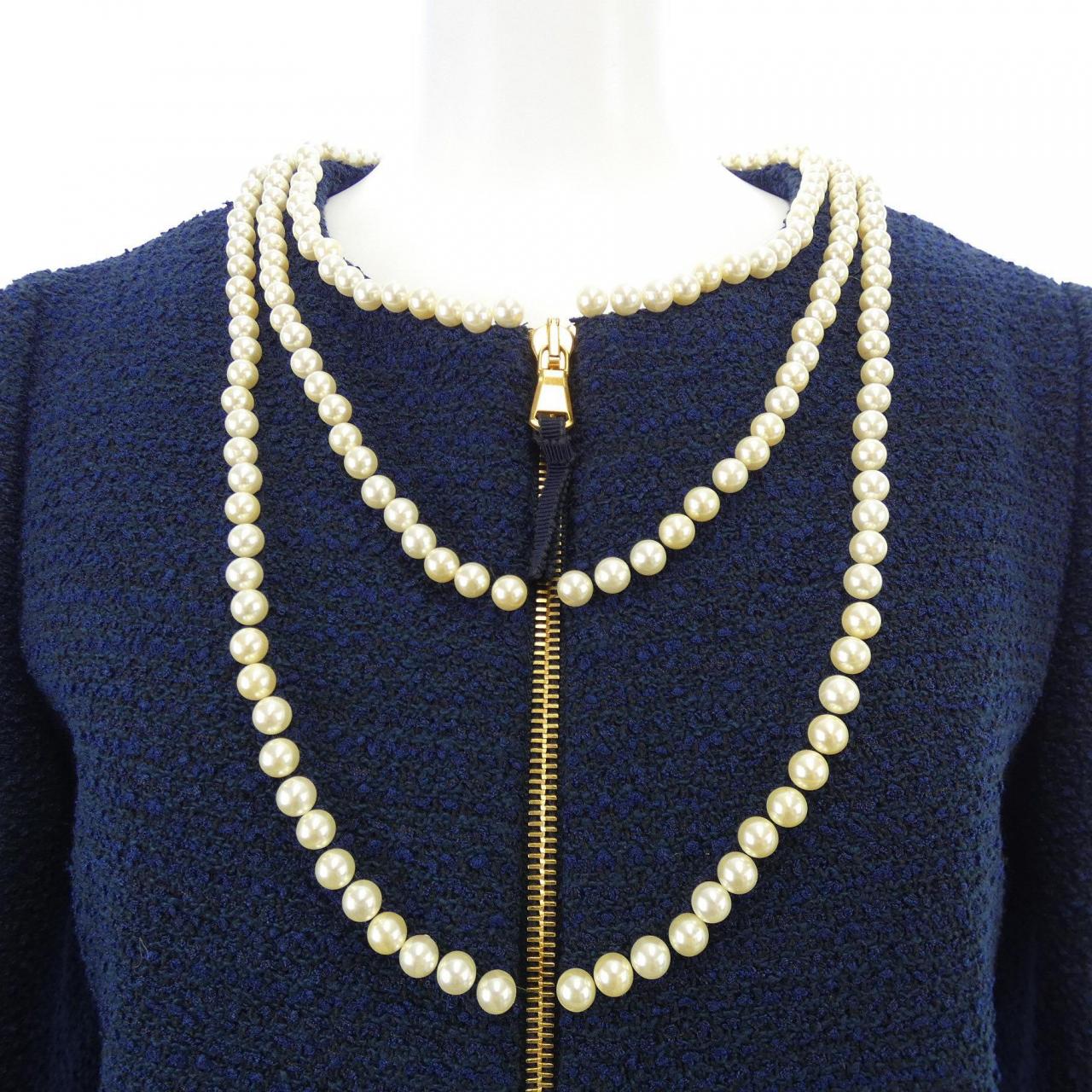 モスキーノ MOSCHINO ノーカラージャケット