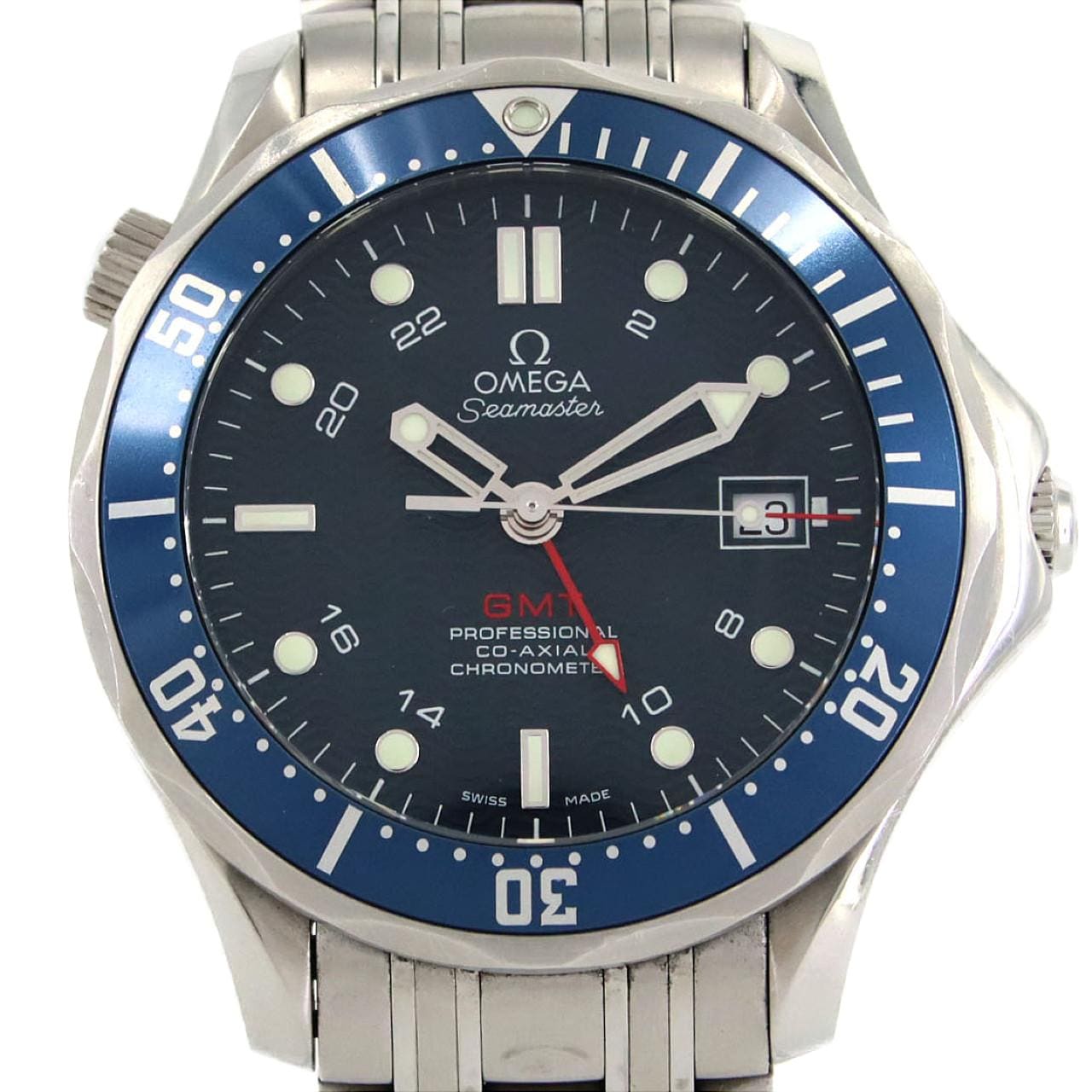 オメガ シーマスタープロ･コーアクシャルGMT 2535.80 SS 自動巻