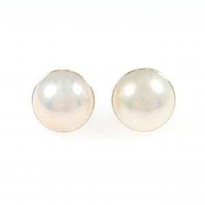 K18YG マベパール ピアス 15.3mm