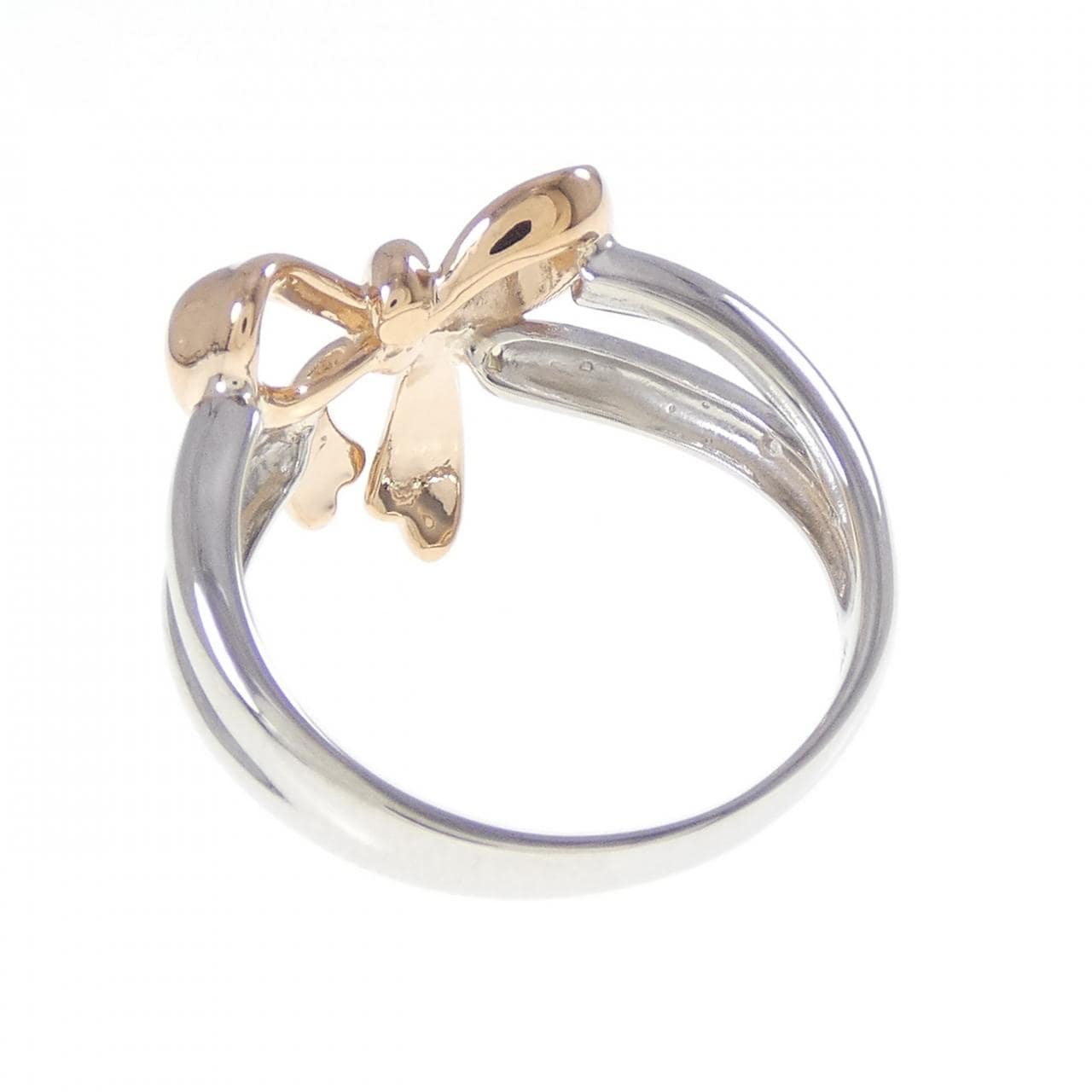 PT850/K18PG リボン リング