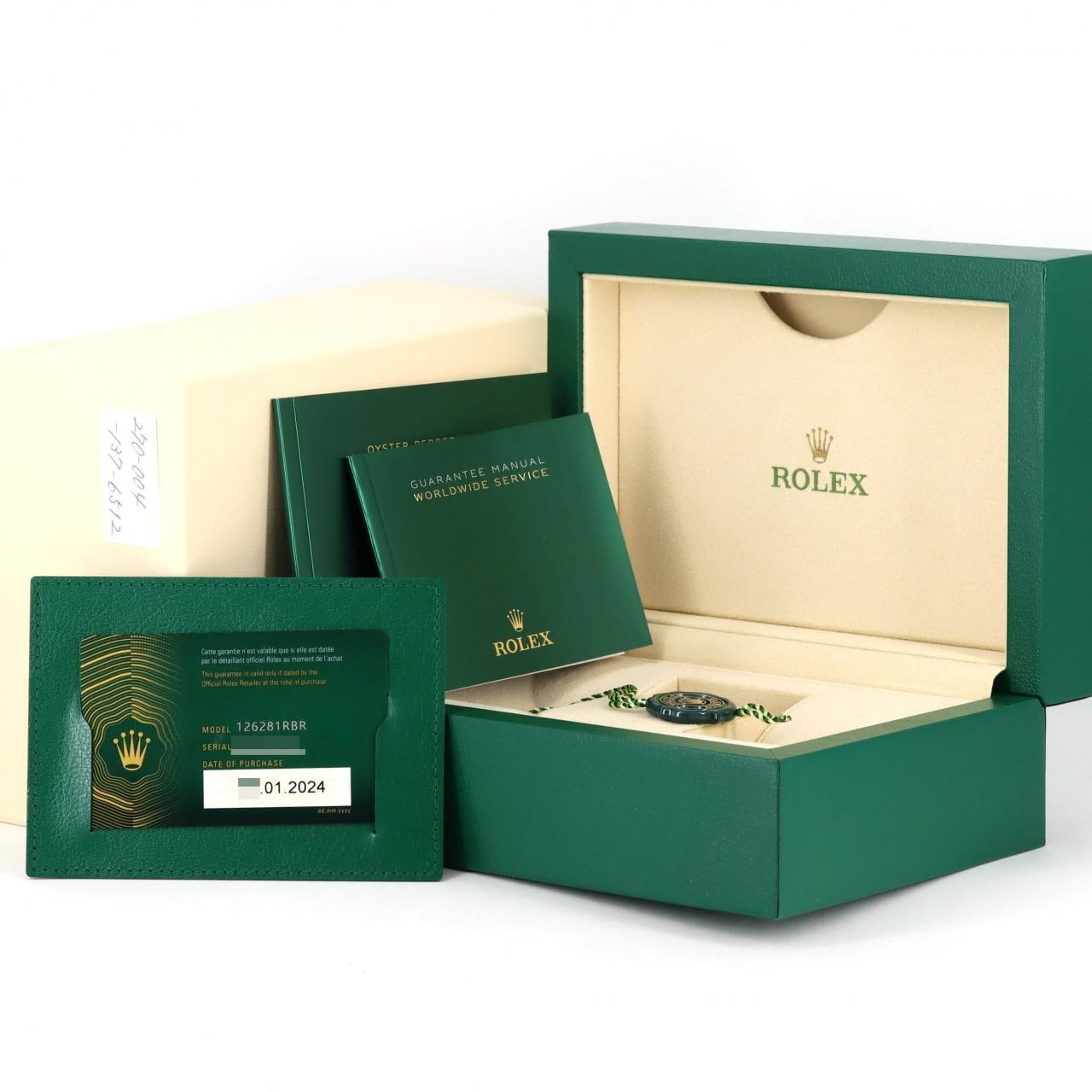 ROLEX Datejust 126281RBR･3 SSxPG Automatic Random Number