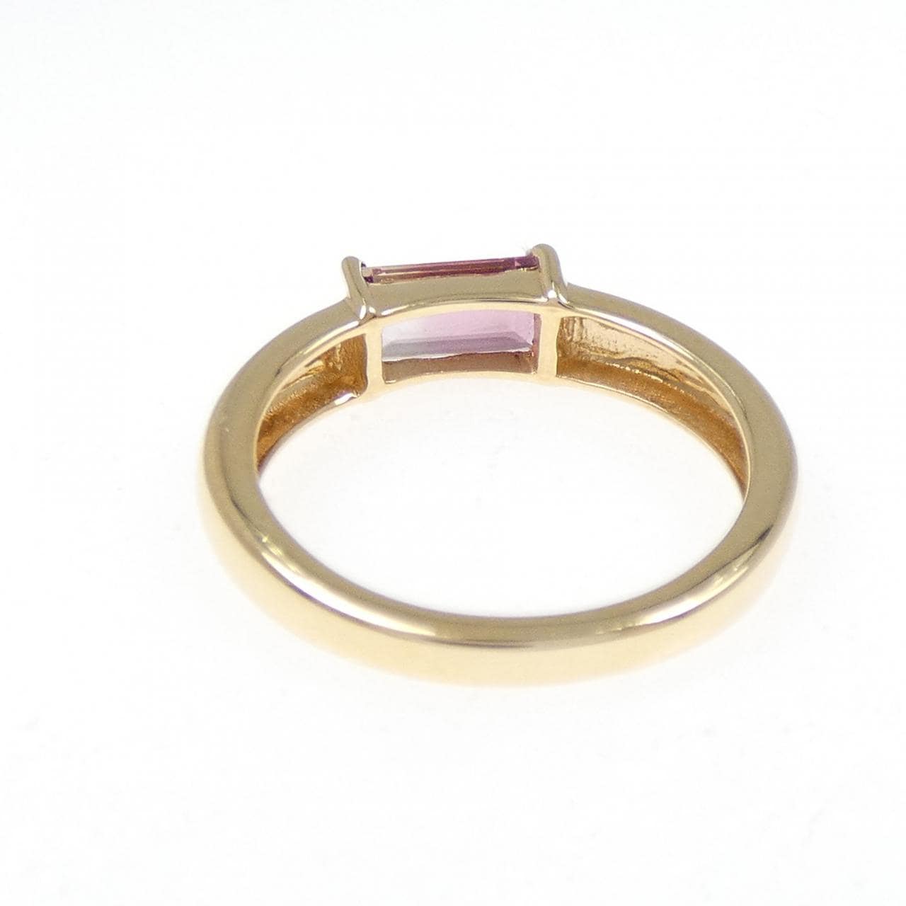 【新品】K18YG トルマリン リング 0.46CT