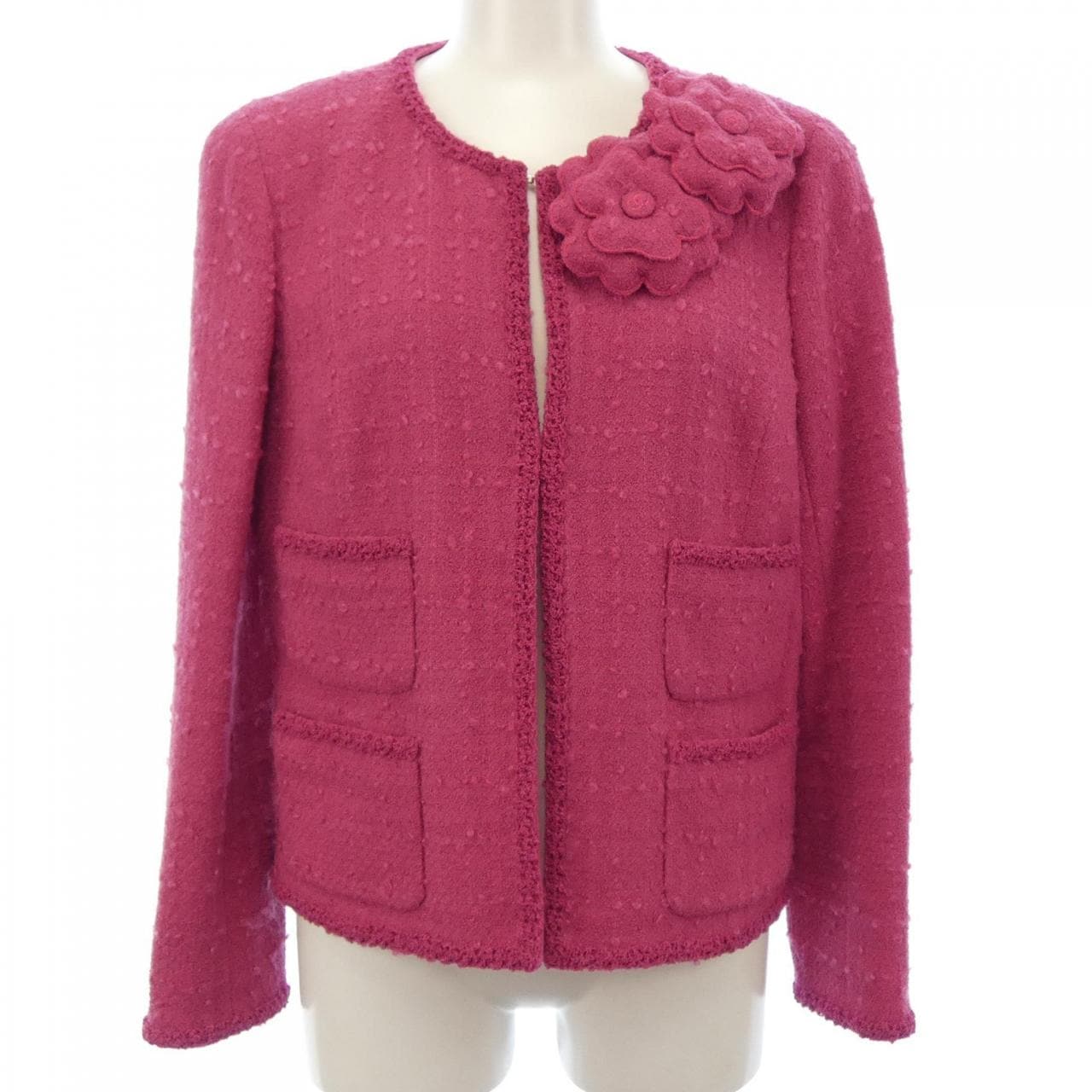 シャネル CHANEL P36437V26291 09A ノーカラージャケット