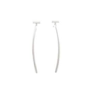 ティファニー Tワイヤー バー ピアス