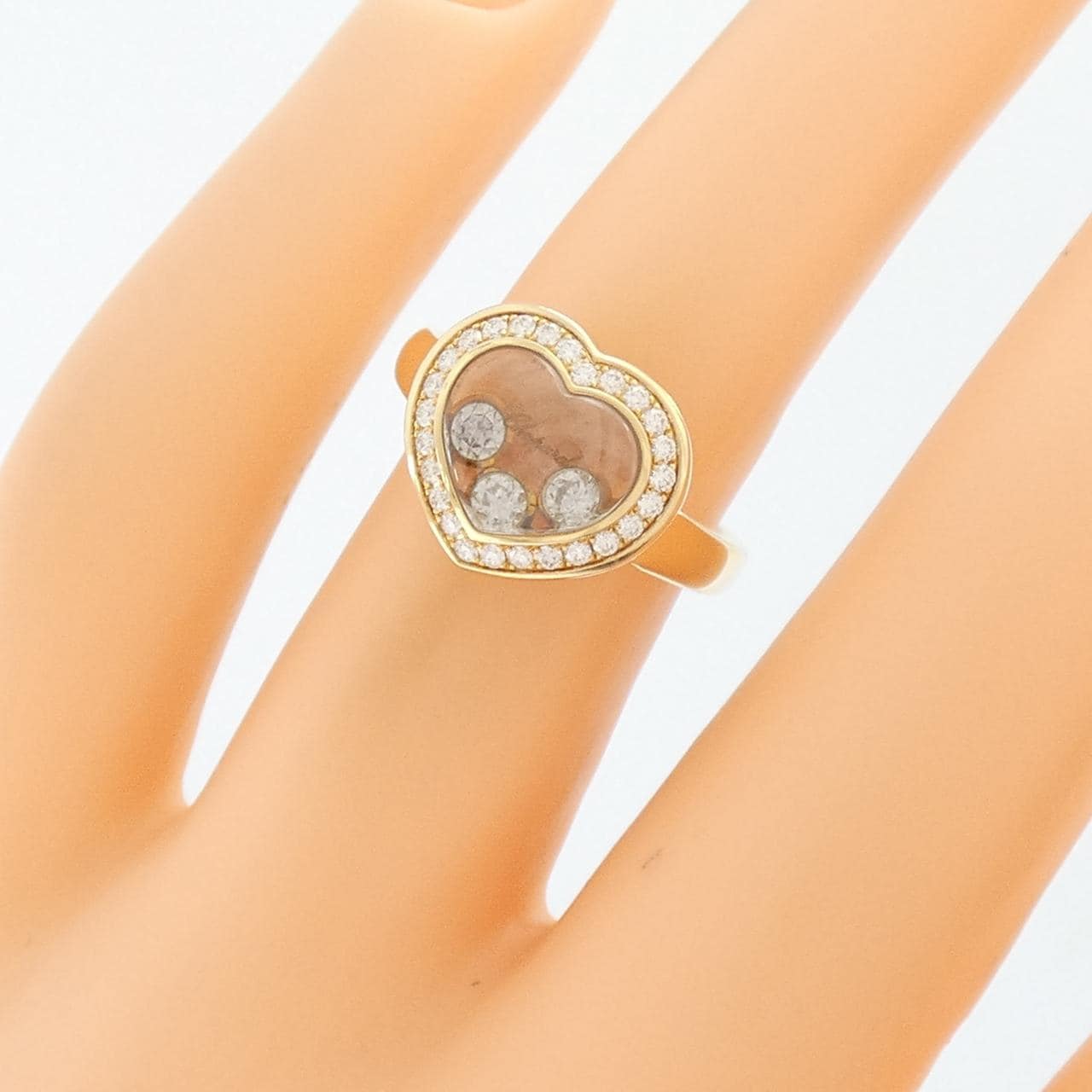 ショパール ハート ダイヤモンド リング