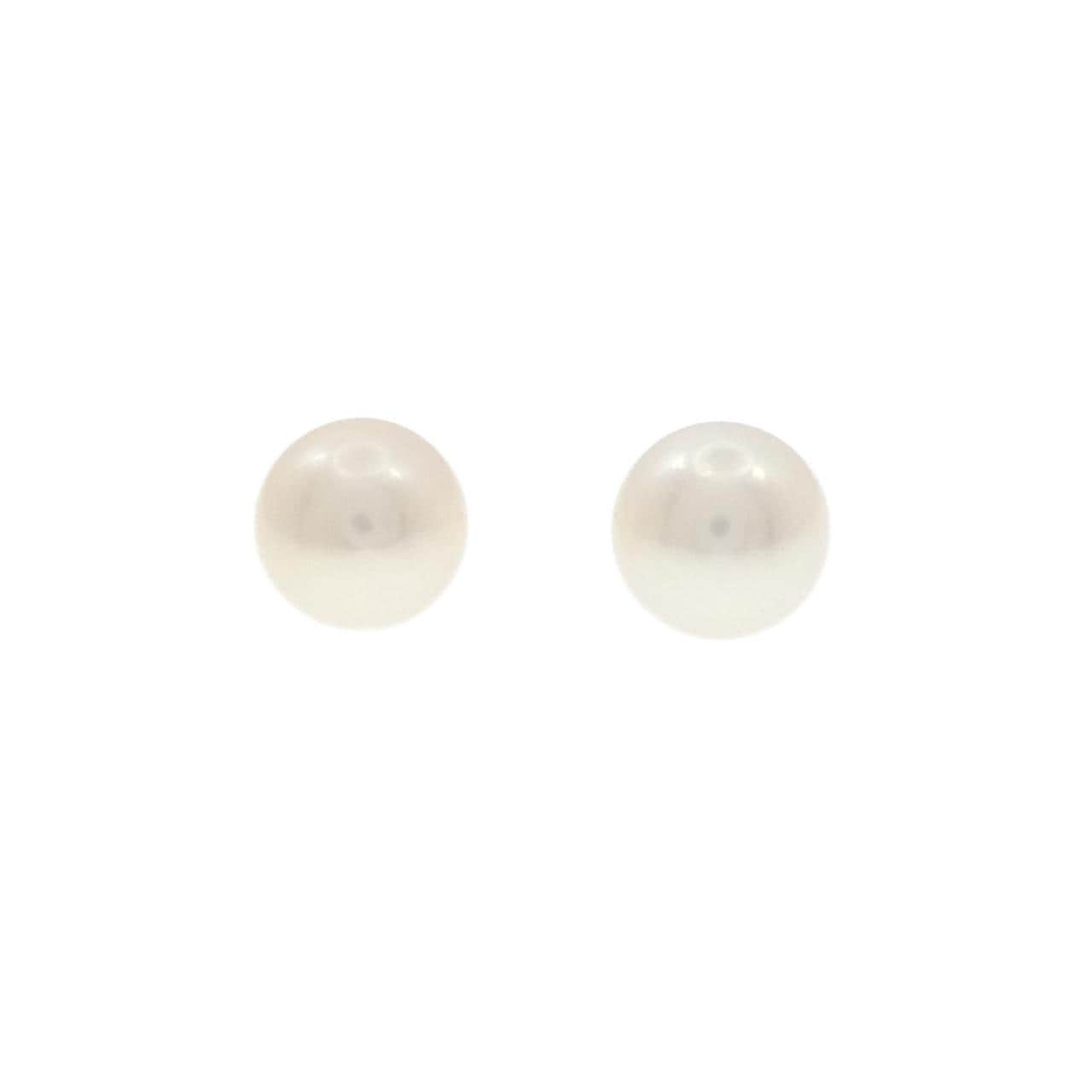 K18YG アコヤパール ピアス 7.6mm