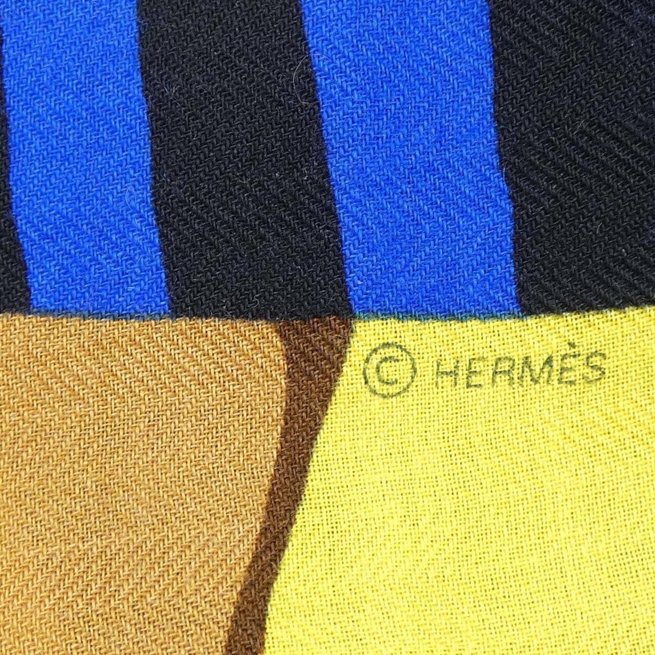 エルメス HERMES CHEVAL A LA COUVERTURE H243345S カレジェアン140 ショール