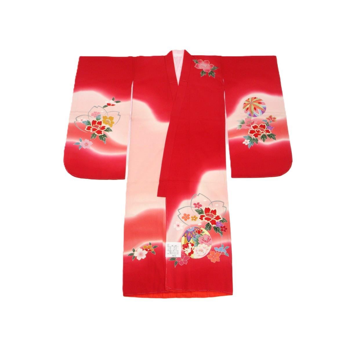 【未使用品】子供　女の子四ツ身