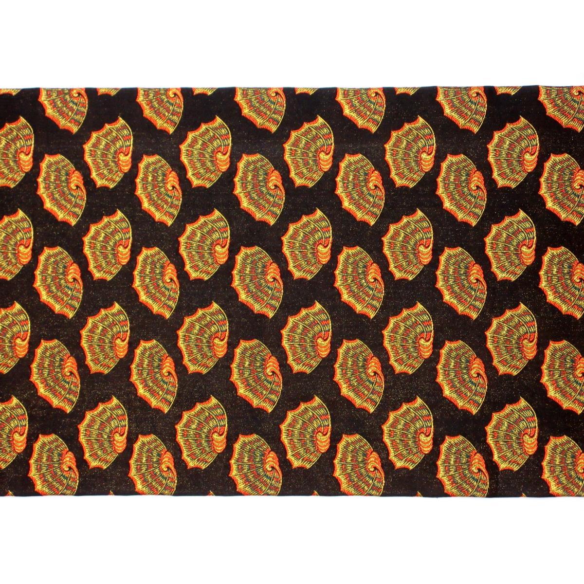 【未使用品】名古屋帯　開き名古屋　全通柄【龍村美術織物】