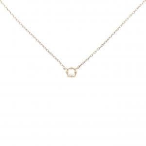 アガット ダイヤモンド ネックレス 0.02CT