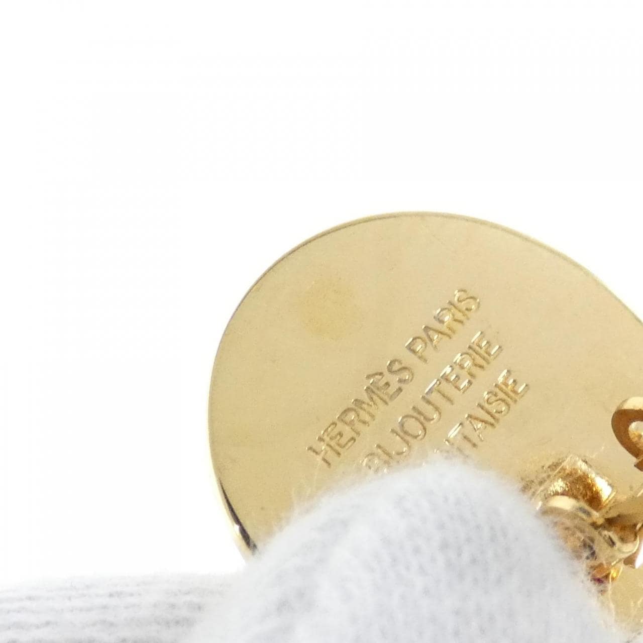 【ヴィンテージ】エルメス セリエ イヤリング