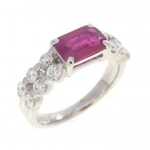 PT900 ルビー リング 0.90CT
