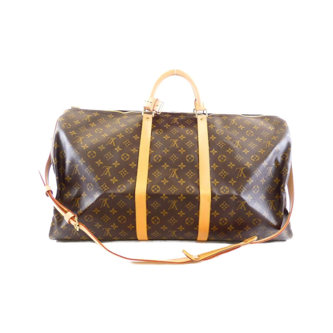 LOUIS VUITTON Monogram Keepall Bandouliere 60 公分 M41412 波士頓包