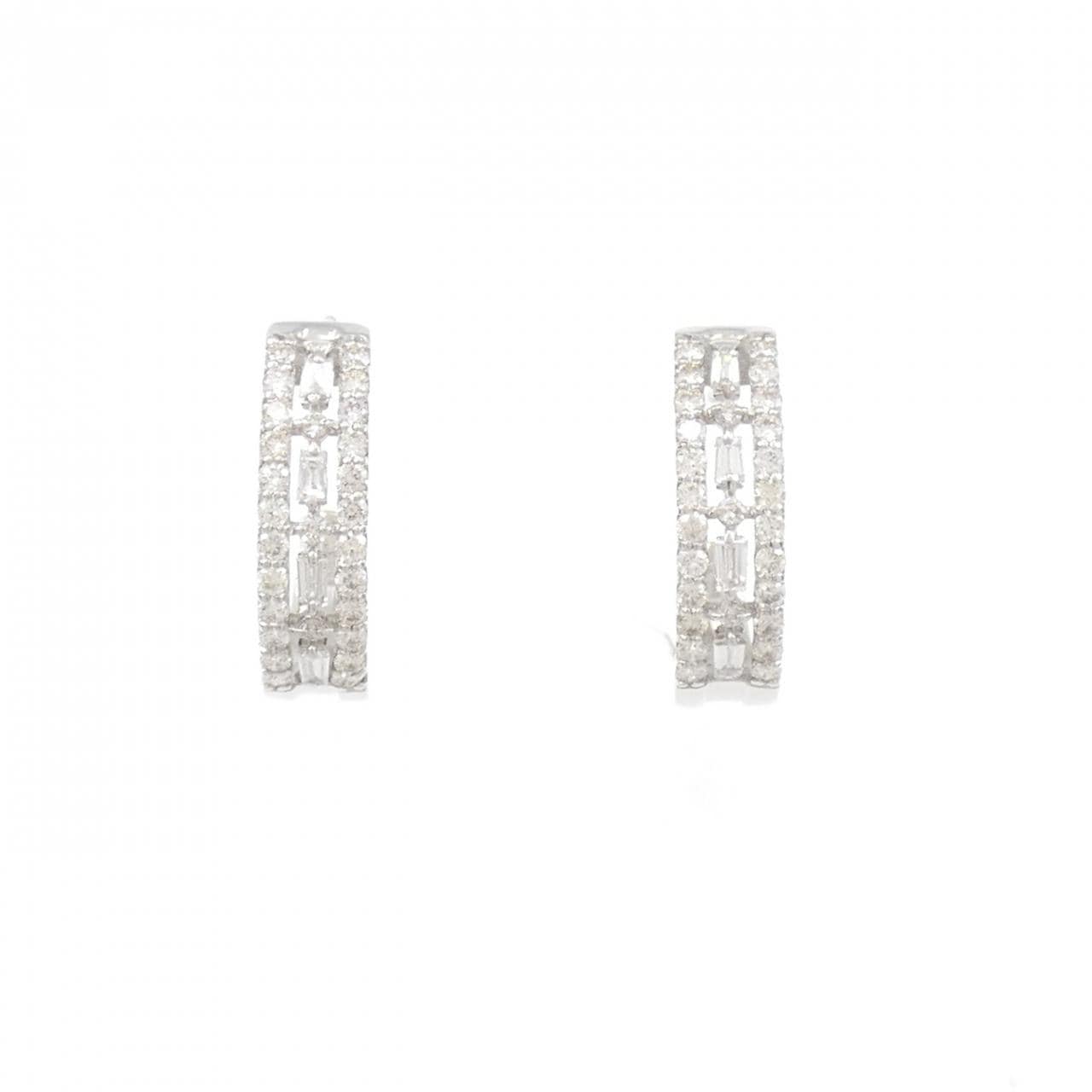 [新品] PT900鑽石耳環 0.50CT