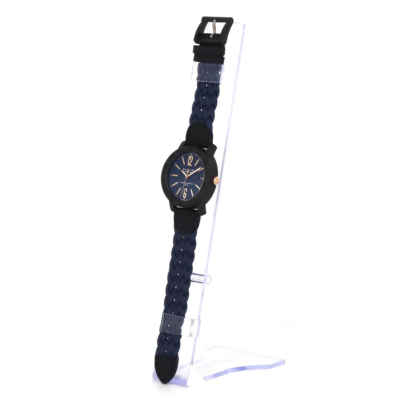 BVLGARI BVLGARI BVLGARI Carbon Gold BB40CL/BBP40C3CGLD/102634 Carbon Automatic