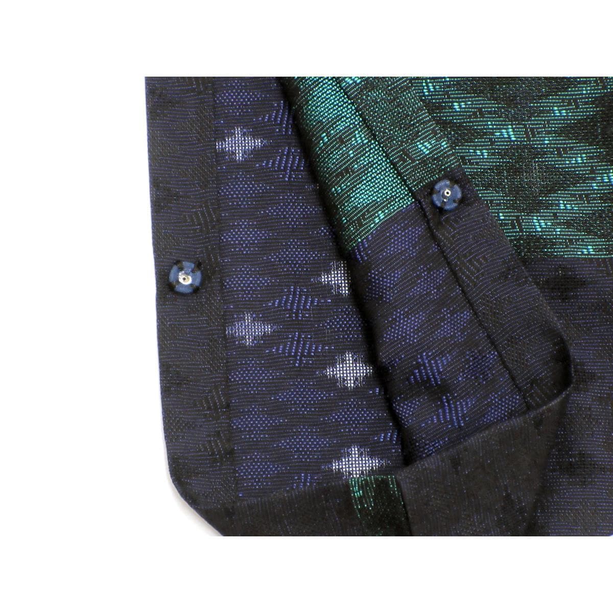 お洒落コート　単衣　紋紗織　ロング