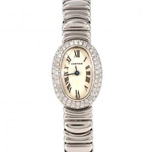 カルティエ ミニベニュワール WG/2D WB5095L2 WG クォーツ