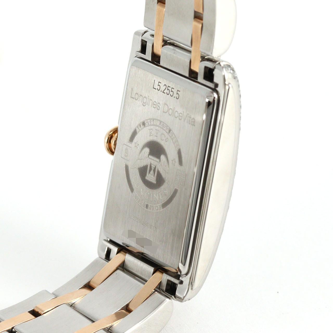 【新品】ロンジン ロンジンドルチェヴィータ RGコンビ/D L5.255.5.79.7 SSxPG クォーツ