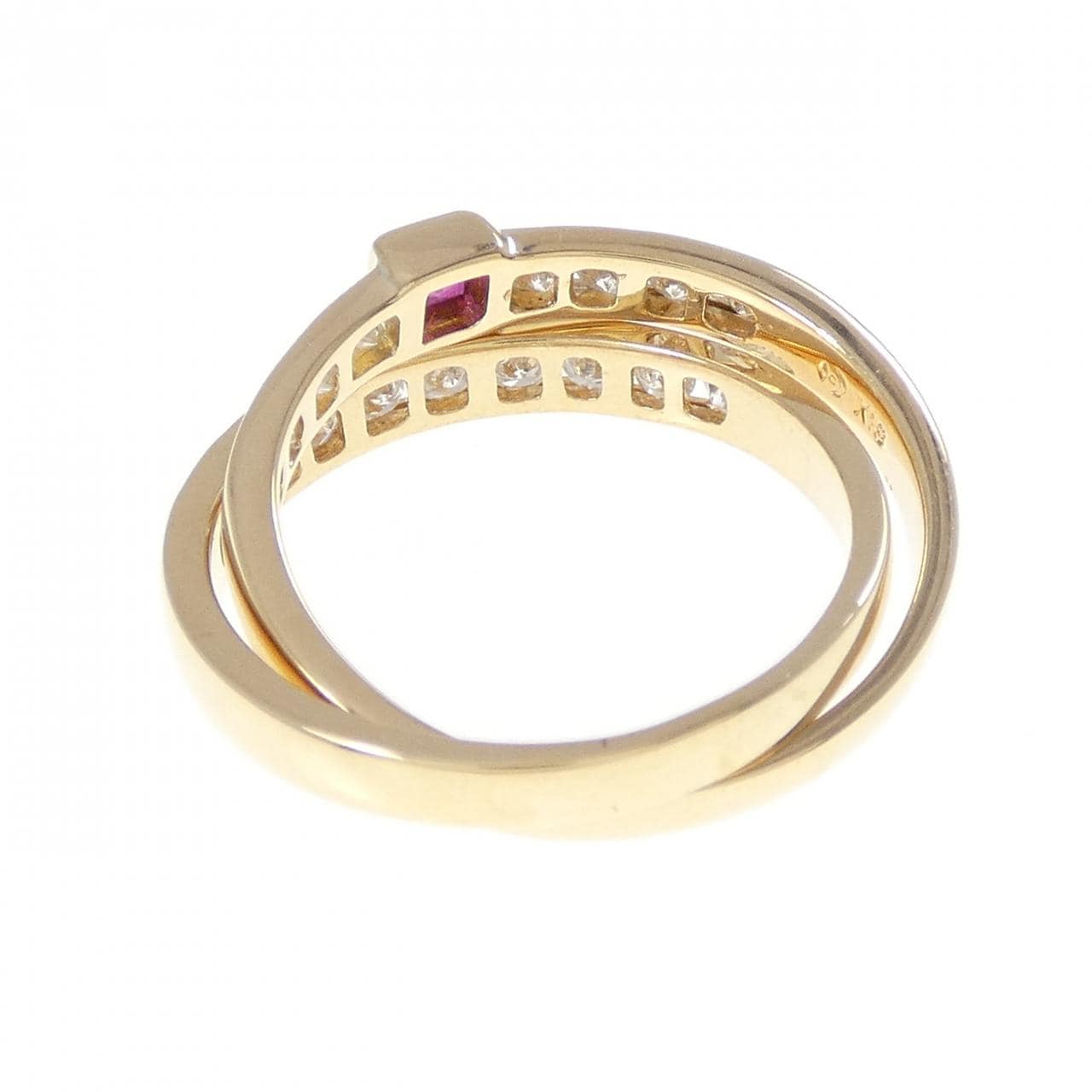 タサキ ルビー リング