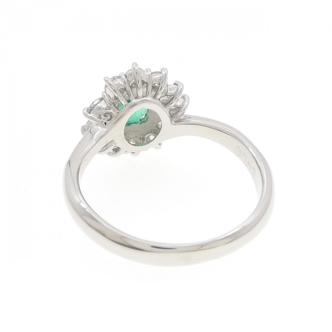 PT900 エメラルド リング 0.44CT