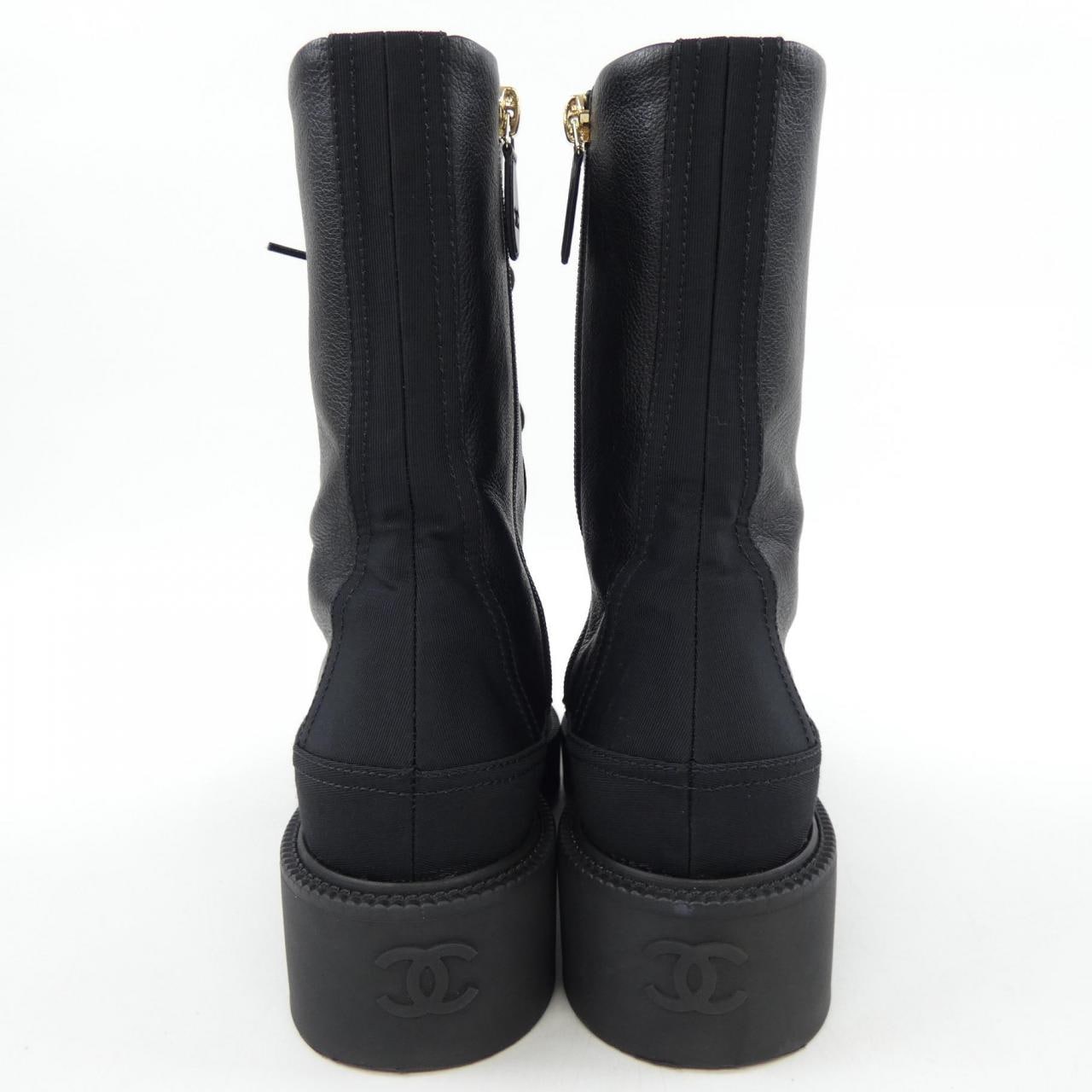 シャネル CHANEL レースアップ G38086Y55461 ブーツ