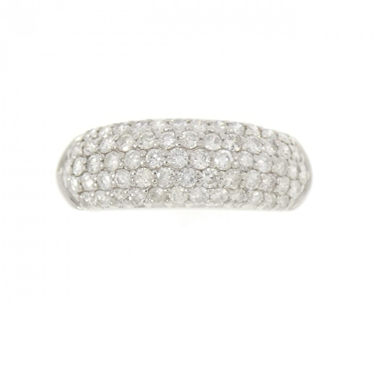 PT900 パヴェ ダイヤモンド リング 1.00CT
